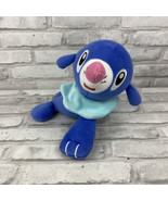 Tomy Pokemon Popplio Plush 2017 8 Inches Tall Stuffed Toy Blue - £14.26 GBP