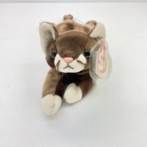 Ty Beanie Baby - POUNCE the Cat (8 inch) MINT with MINT TAGS Protected - £6.18 GBP