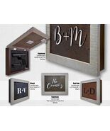 Hidden Gun Storage Wall Art – Personalized Concealment Case 3D Initials ... - $1,289.40 MXN+