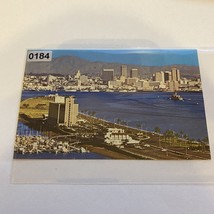 San Diego CA California Harbor Island Airport Sheraton Inn Hotel Vtg Postcard O3 - £2.36 GBP