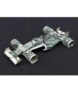 FORMULA 1 RACE CAR Money Origami - Vehicle Made of Real Dollar Bill - $120.00