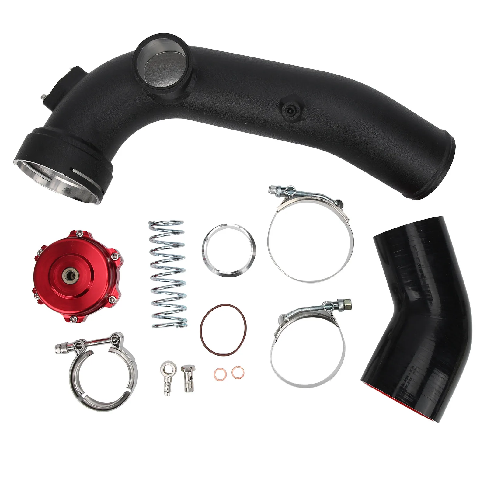   Air   Charge Intake Hose Lightweight Efficient  Airflow Dump Blow Off Valve Ki - £355.38 GBP