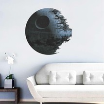 Removable Death Star Wars ! Wall Sticker Art Vinyl Decal Kids Bedroom Home Decor - £11.42 GBP
