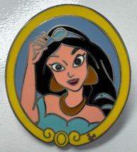 Disney 2005 Aladdin Cast Lanyard Series #3 Princess Portraits Jasmine Pin - £10.25 GBP