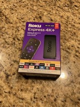 Roku Express 4K+ 2021 | Streaming Media Player HD/4K/HDR with Smooth Wireless St - £29.11 GBP