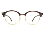 Ray-Ban Eyeglasses Frames RB4246 990/58 Brown Tortoise Gold Horn Rim 51-... - £73.89 GBP