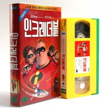 The Incredibles (2004) Korean VHS Animation [NTSC] Korea Subtitles Disney Pixar - £31.97 GBP