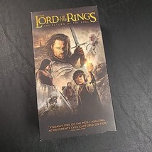 The Lord of the Rings Return of the King VHS 2004 2-Tape Set VGC - £4.71 GBP