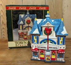 1994 Christmas Village Coca Cola Town Square Strand Movie Theater NO LIG... - £24.56 GBP