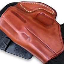 Fits Sccy SPX2 9mm 3.1”BBL Leather Paddle Holster With Open Top #1218# RH image 7