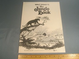 Advertising Manual THE JUNGLE BOOK Press Book + AD PAD 31 Pages [Z106a] - $24.00