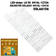 LED strips For LG 50 &quot;ROW 2.1 6916L-1272A 50LN5700 50LA621 6916L-1241A 5... - $32.30