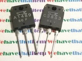 2Sa1489 &amp; 2Sc3853 / Transistor / 1 Pair = 1 Piece Of Each Transistor (Qzty) - $21.84