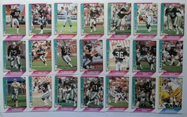 1991 Pacific Los Angeles Raiders Team Set of 21 Football Cards - £4.82 GBP