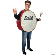 Bass Drum Costume Adult Marching Band Musical Instrument Halloween Uniqu... - £71.84 GBP