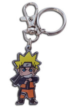 Naruto Shippuden Naruto Uzumaki Metal Keychain Anime Licensed NEW - $10.35