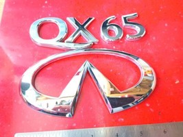 04 05 06 07 Infiniti QX56 Oem Chrome Rear Tail Gate Emblem Logo Badge - £21.23 GBP