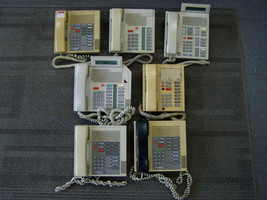 Lot of 7 Nortel Telephones Business telephones - Various Models - AS IS ... - $39.60