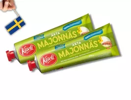 2 Tubes Kavli Majonnäs 275g (9.70oz)  Creamy Mayonnaise - $17.90