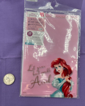 Disney Ariel Clear Plastic Bags with Bottom Gusset - 10 Pieces of Under-the-Sea - £11.94 GBP