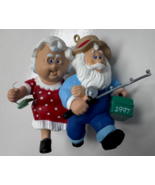Hallmark Ornament The Clauses on Vacation Santa Mrs. Claus Go Fishing 1997 - $12.86