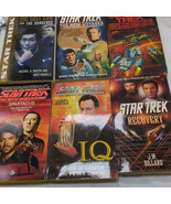 Lot Of (6) Star Trek Sci-Fi Novels New Voyage The Sundered Recovery IQ S... - $34.64