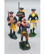(4) VTG 1960&#39;s MARX Warriors of World Revolutionary War Toy Soldiers, Ho... - £22.05 GBP