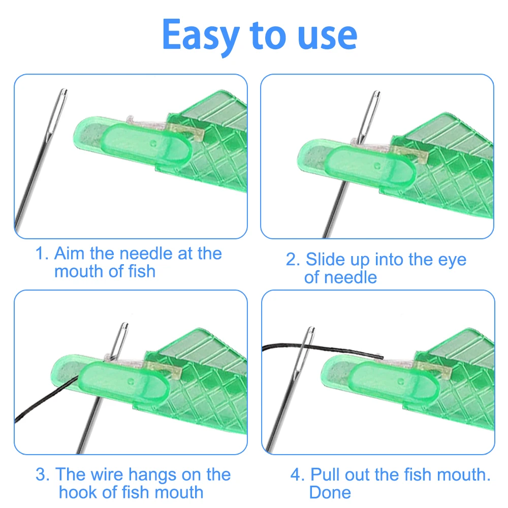 House Home 20pcs Automatic Needle Threader for Sewing Ahine with Hook Stitch Min - £19.65 GBP