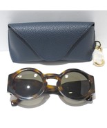 Loewe LW40081U 52E Sunglasses Women&#39;s ANAGRAM Oversized Round Havana Bro... - €301,21 EUR