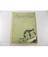ANTIQUE SHEET MUSIC MEMORY LANE BY DeSYLVA, SPIER &amp; CONRAD 1920&#39;S - $12.17 CAD