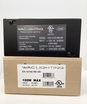 WAC Lighting EN12100RBAR 120-12 Volt Electronic Transformer, 100 Watts - £35.78 GBP
