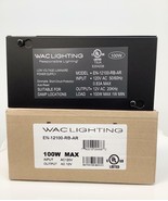 WAC Lighting EN12100RBAR 120-12 Volt Electronic Transformer, 100 Watts - $855.30 MXN