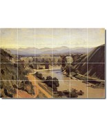 Jean Corot Landscapes Painting Ceramic Tile Mural BTZ02127 - $328.24 CAD+