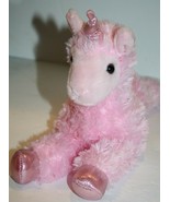 Aurora World Plush Llamacorn 14&quot; Pink Sparkle Feet Llama Unicorn Animal ... - £10.05 GBP