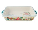 Pioneer Woman ~ BLOOMING BOUQUET ~ 4.2 Quart ~ Ceramic Baker with Cover ... - £37.32 GBP