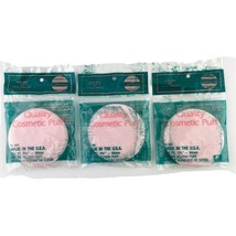 Kay Dee of Hollywood Cosmetic Powder Puff Pink 100% Cotton Velour Victor... - $16.03