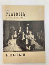1949 Playbill 46th Street Theatre Lilliam Hellman, Jane Pickens in Regina - £14.86 GBP