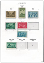 United States 1945-46 Very Fine MNH Stamps on List - £1.45 GBP