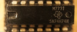Espec. Military SN74H74N(74H74)Dual Positive Edge Triggered D Flip-Flop - $5.75