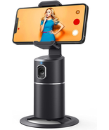 Auto Face Tracking Phone Holder, No App Required, 360° Rotation Face Bod... - $44.71