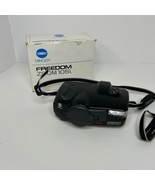 Minolta Freedom Zoom 105i APZ 35mm Camera Black Untested with/ Original Box - $32.31 CAD