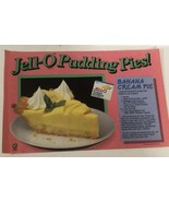 1985 Jell-O Pudding Pies Recipe Vintage Print Ad Advertisement pa16 - $7.91