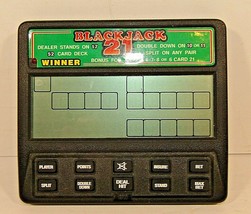Vintage 1999 Radio Shack Blackjack 21 Handheld Electronic Console Game - $12.46
