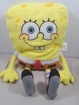 Viacom SpongeBob SquarePants 24&quot; Cuddle Pillow Large Plush Nickelodeon 2010 - £15.21 GBP