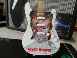 DAVID BOWIE -Fender Telecaster Aladdin Sane Custom Replica 1:4 Scale Guitar ~New - £22.60 GBP