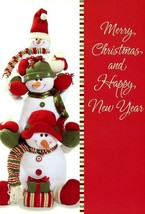 Merry Christmas &amp; Happy New Year - Christmas Greeting Card - 20832 - $2.79