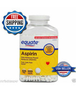 325 mg Back Muscle Pain Reliever/Fever Reducer Equate Aspirin Tablets 50... - $13.61