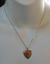 Avon Heart Pendant Necklace - $19.79