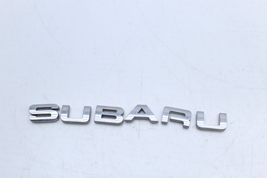 08-11 SUBARU IMPREZA REAR TRUNK LID EMBLEM BADGE LETTERING Q6451 image 2