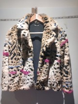 Next Girls Faux Fur Coat Age 10 Express Shipping - $21.70